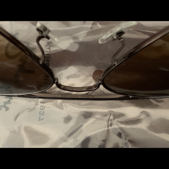 Ray-Ban Aviator Sunglasses 58mm Unisex Brand New - Picture 6 of 13